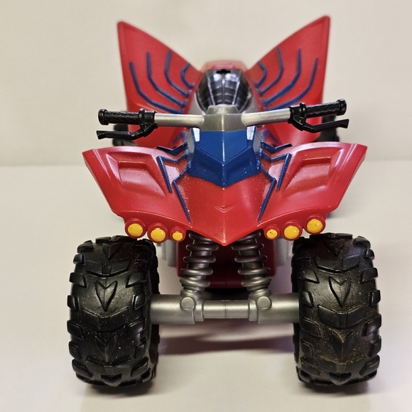 Spider-Man 3 Red Bump 'N' Go 4-Wheeler | Untested | - Picture 1 of 7
